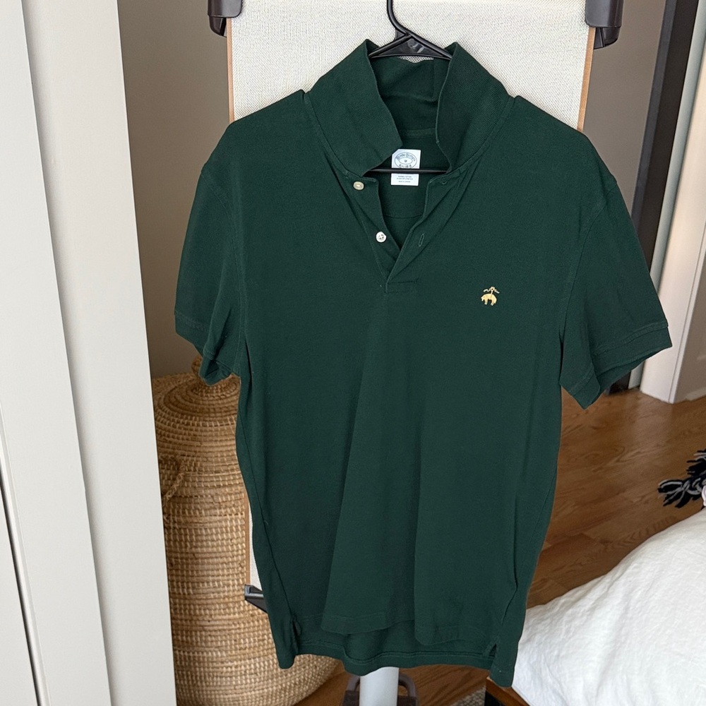 Brooks Brothers Forest Green Polo